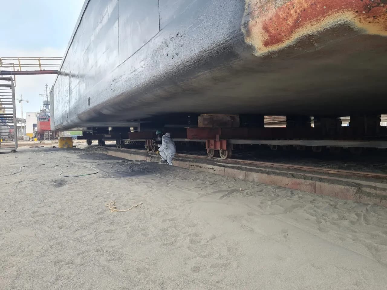 Sandblasting en la Costa Caribe colombiana - CMP SAS